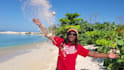 do birthday video from jamaican beach