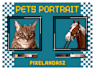 create pixel art portrait of your pet only 24 hours