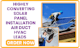 solar leads solar panel solar installation renewable energy air duct hvac leads