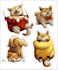art clipart sticker bundle with pet from photo or descriptions