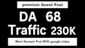 do best high da and DR guest posts with authority backlinks