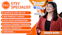 help you manage your etsy account