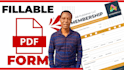 create fillable dynamic PDF form and embed images