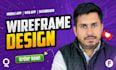 design wireframes, prototypes, mockups for mobile app, web apps, dashboard figma