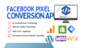 setup facebook pixel, capi, event tracking, ga4 and web analytics, ios 14 bugs