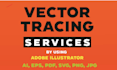 copy, edit, recolor, vectorize or fix logo into vector