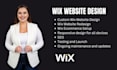 develop wix website design and wix website redesign