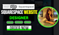 develope responsive squarespace website design and redesign