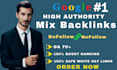 build mix backlinks to boost your website ranking