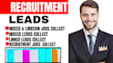 do b2b lead generation by using linkedin  recruiting  email list building
