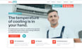 design hvac website heating website air conditioning website