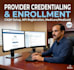 do provider credentialing, caqh setup, and npi enrollment for US practices