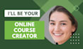 create online course website on thinkific, kajabi, podia, elearning website, lms