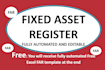 prepare fully automated fixed asset register