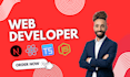 be web developer react, next js and node expert