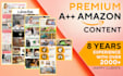 create premium amazon a plus enhanced brand content