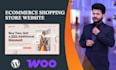 create ecommerce shopping store wordpress website