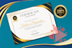 design professional, unique and custom course certificate