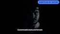 caption your videos with customizable fonts