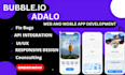 dev bubble app bubble api web app bubble io mvp bravo studio passion io adalo