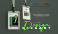 design modern id badge, name card, lanyard, id card