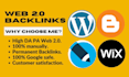 do manual web 2 0 backlinks