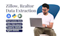 do zillow, realtor, redfin data scraping using API, python