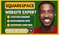squarespace website design squarespace redesign squarespace website design