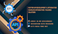 do custom API  development and integration