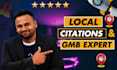 local citations and gmb expert to rank your local business