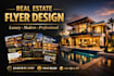 design luxury real estate flyers that sell properties fast