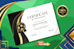 design professional, unique academic achievement certificates