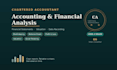 do accounting and finance, financial analysis, valuation and data recording