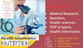 write research reports, dnp projects, and nutrition