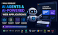 develop custom ai agents, ai softwares, ai powered web applications