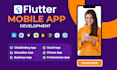 do mobile app development using flutter, android and IOS