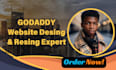godaddy website design godaddy website redesign website development godaddy