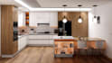 do professional kitchen or bathroom design with 4k renders