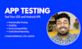 test your ios and android mobile app in depth