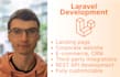 develop a laravel website from scratch
