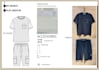 design clothing apparel technical flat sketch and tech packs