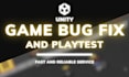 playtest and fix bugs in your 2d game