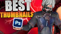 make you a rendered dbd thumbnail on photoshop
