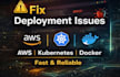 debug and fix kubernetes, docker and cloud deployment issues