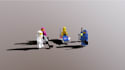 lego 3d models and render them