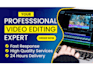 do wedding video with cinematic event editing professionally premium