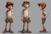 hand draw your cartoon sketch