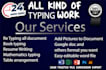 expert data entry typist  fast and accurate service