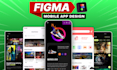 do figma app design, figma mobile app design, ui ux mobile app design