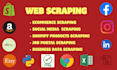 do web scraping, data scraping, and data mining in python